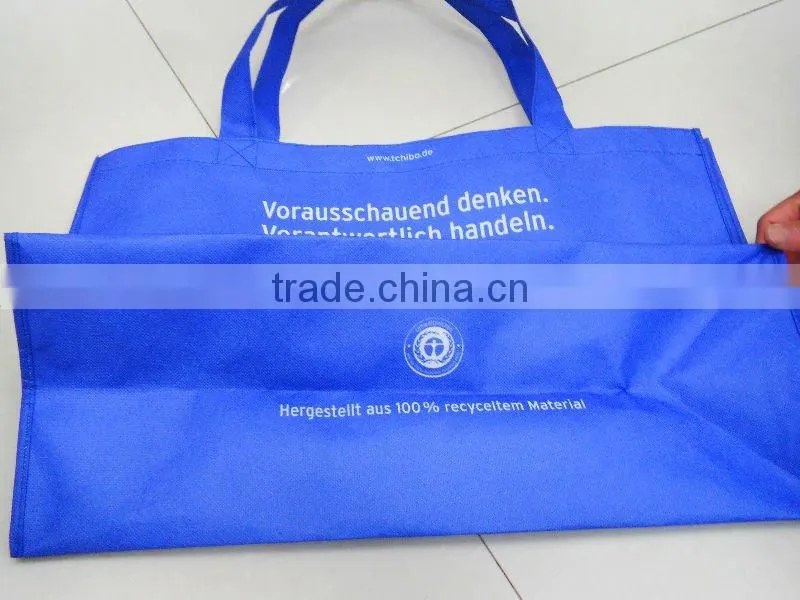 Recycled non woven shopping bag