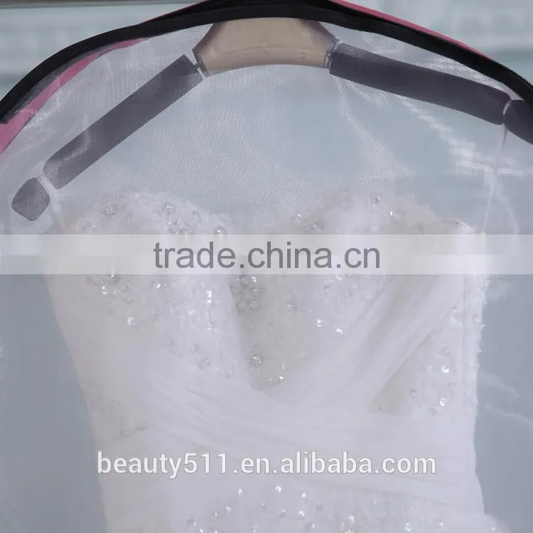 custom printed wedding dress garment bag wholesale wedding dress cover bag dust bag for dresses WB08
