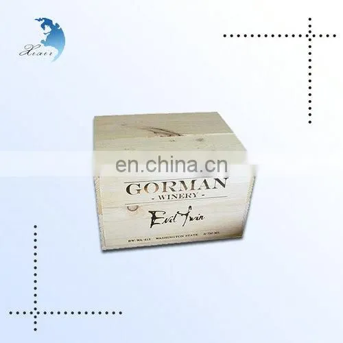 Custom Antique Cheap Small Decorative Wooden Box For Wine