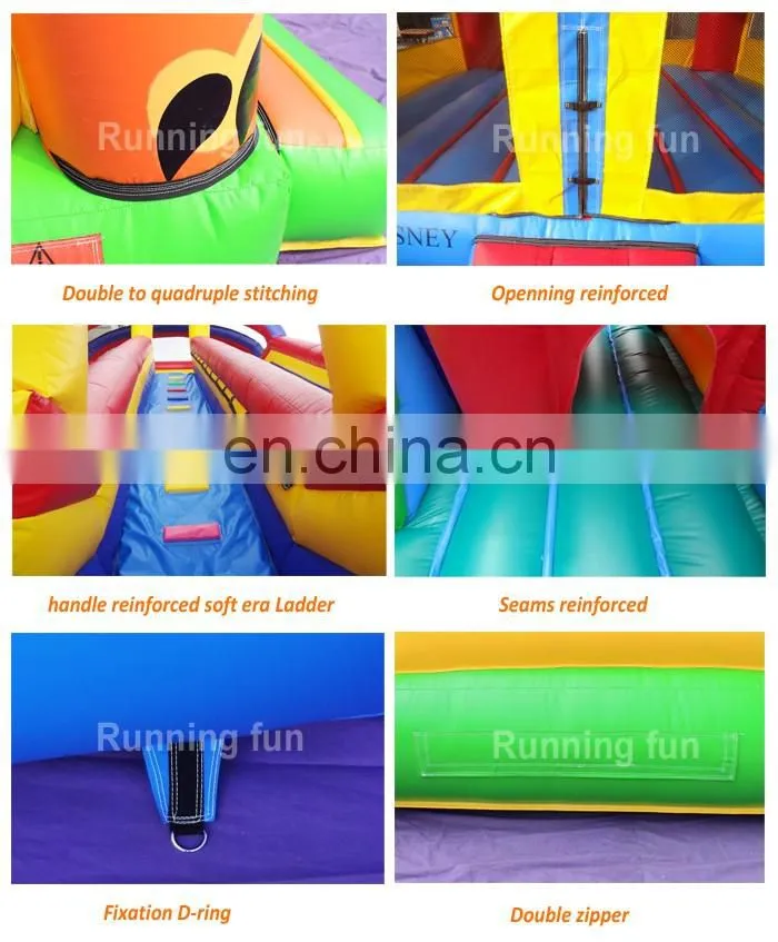 Hight quality 0.55mm PVC inflatable bouncer slide,inflatable water slide, inflatable jumping slide