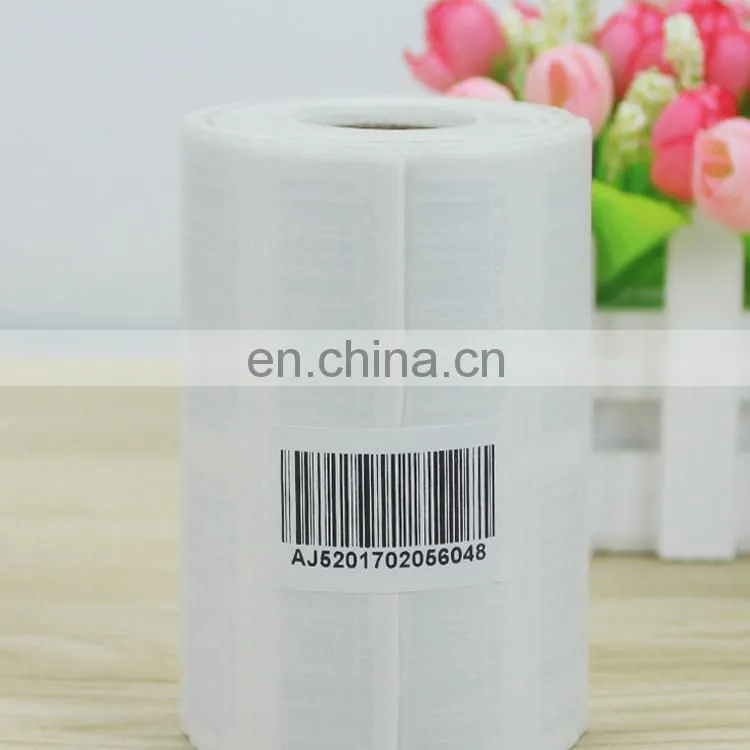 Customized order roll sticker for bar code/self-adhesive lable printing