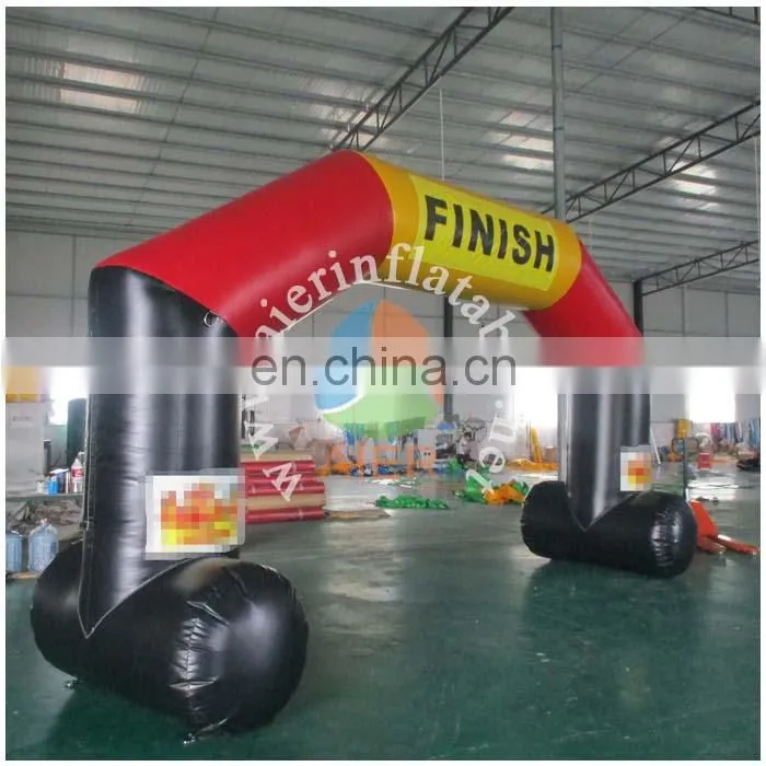 Best price finish outdoor sport arch for sale,outdoor inflatable arch