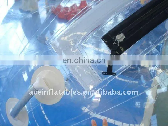inflatable water ball with TI zip