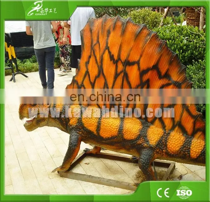 Outdoor amusement equipment mechnical vivid Fiberglass Animation Dinosaur