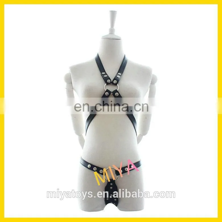 Full Body Bondage Restraints Leather Bondage Sex Toys Women Sex Harness