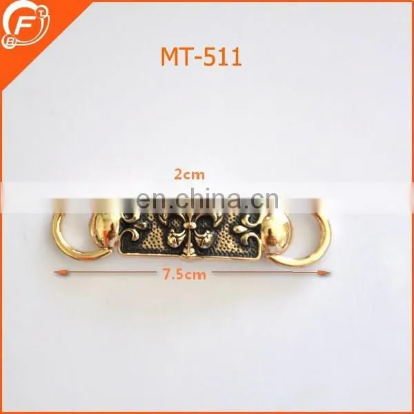 retro fancy decorative metal trimmings for shoes