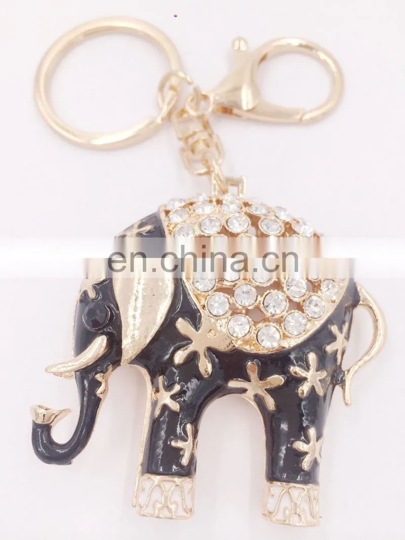 New Fashion High Quality Creative Small Gifts Popular Key Chain Elephant Pendant Key Chain