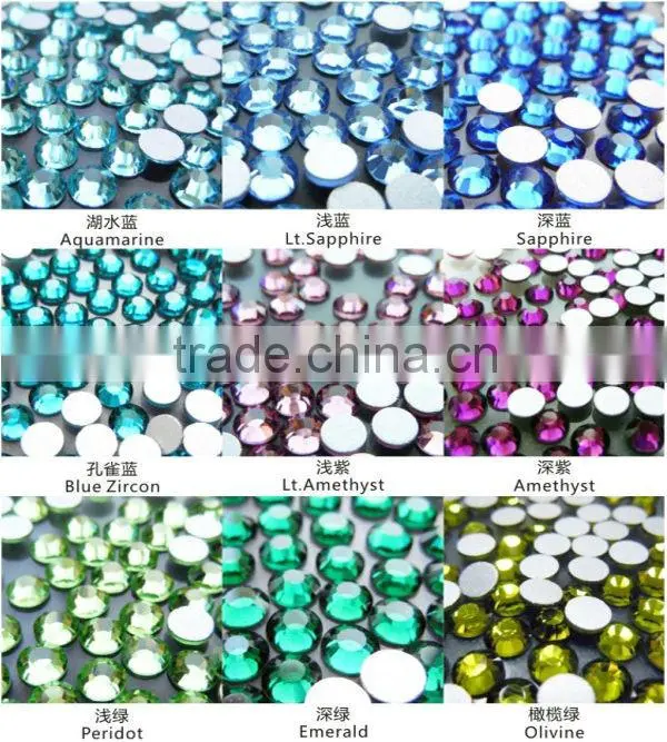 W0507 Loose nail stone crystal,bling crystal nail stone,china shop nail crystal stone