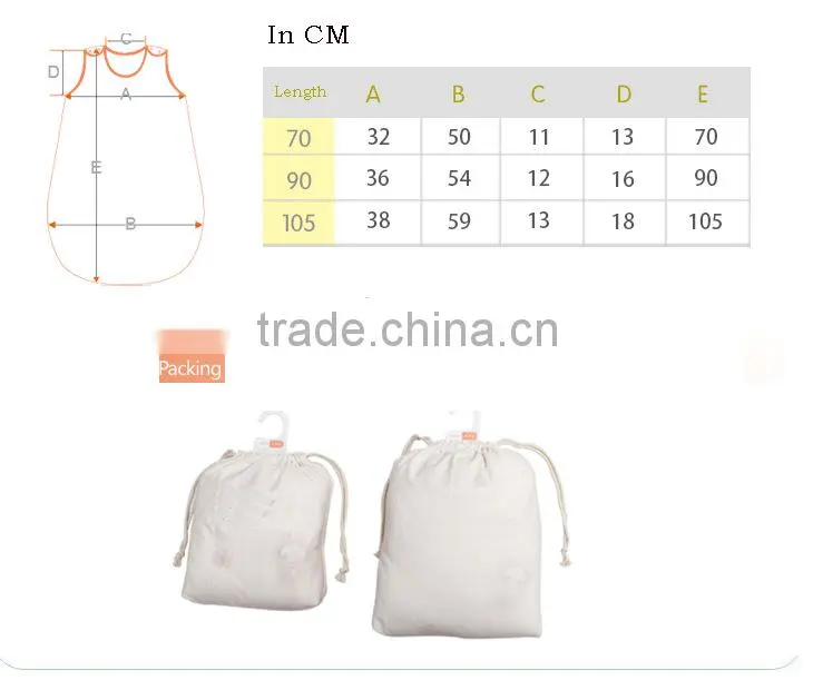 2015 hot sale baby sleeping bag