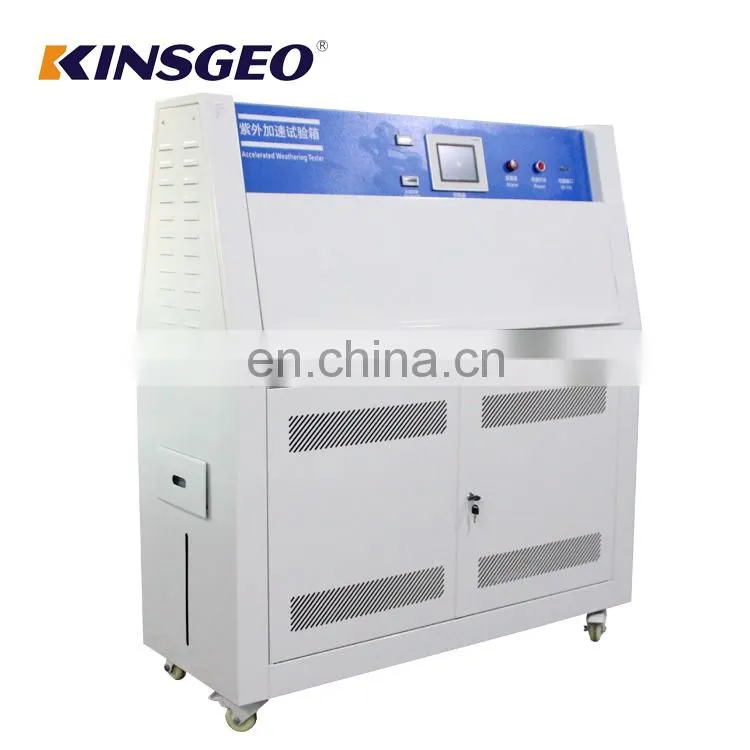 Environmental UV Light Accelerated Aging Test Chamber UV Weathering Tester for Rubber, Plastic, Leather and Cloth