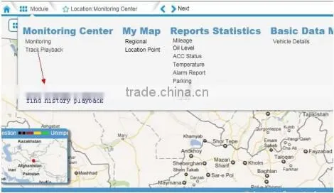 S1000 Web based software for vehicle gps tracker online tracking google map backup