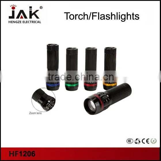 JAK HF1206 1W LED Telescopic Torch