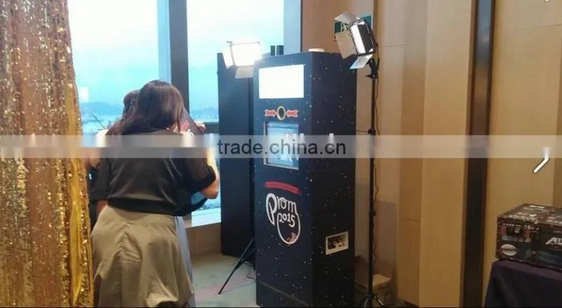 Integrated Photobooth High Quality Design Wedding Photo Kiosk for Rental