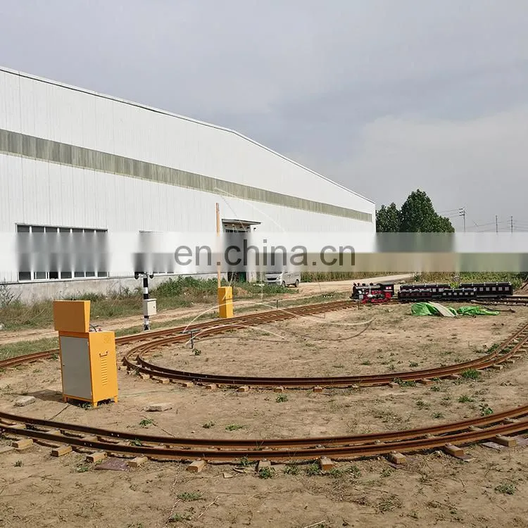 Cheap price indoor and outdoor carnival game machine kiddie rides steam electric track train for sale