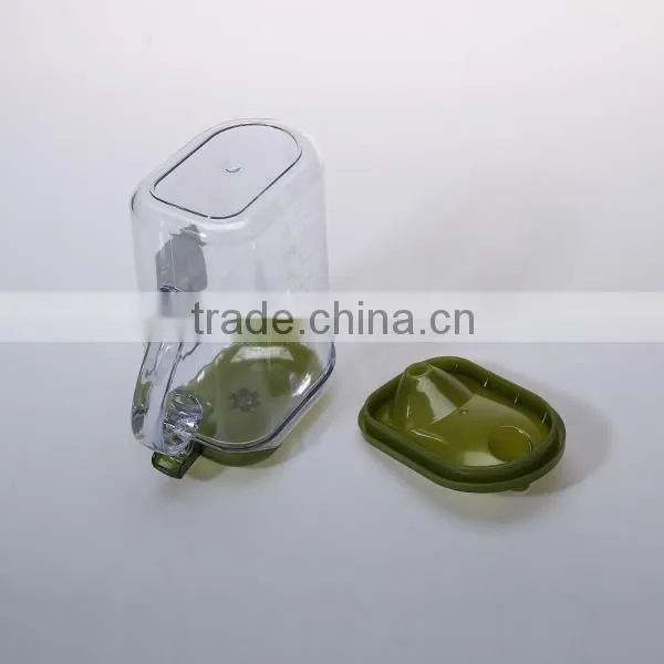 900ml houseware rectangle shaped oil bottle with handle
