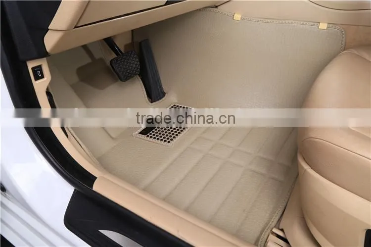 fitted car mats, waterproof floor mats, all weather floor mats beige color