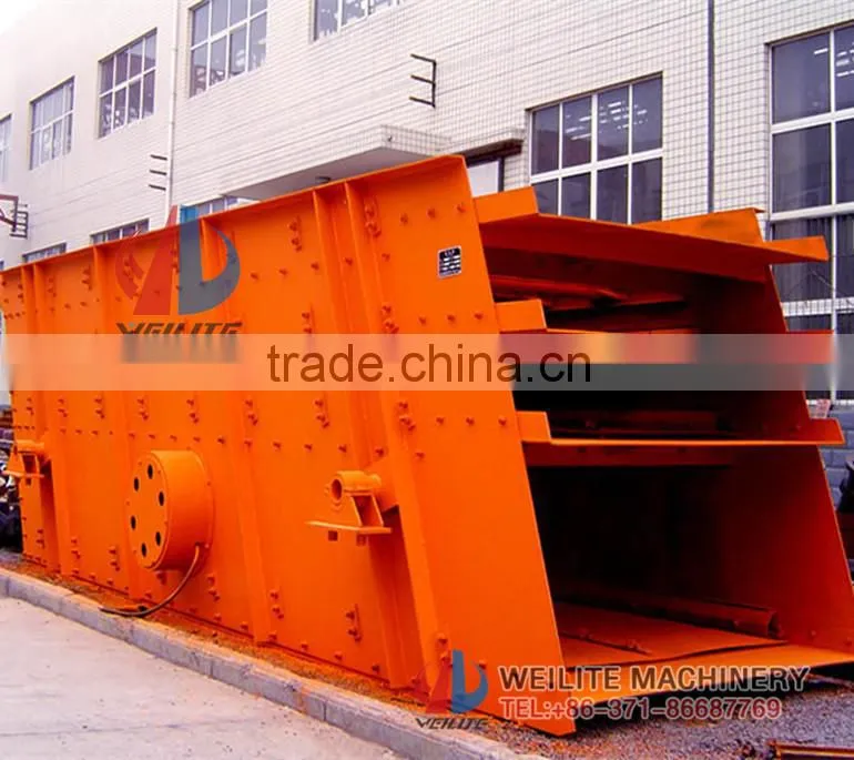 Best Selling Vibrating Screen For Sand Making Production Line