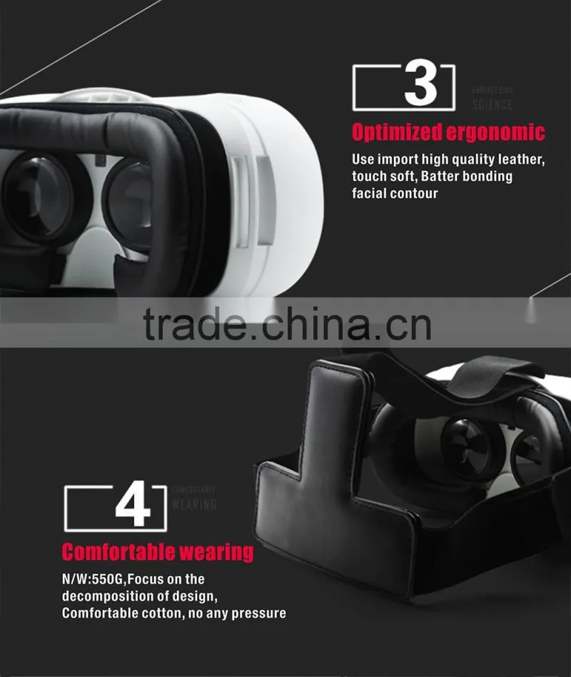 All in one VR headset virtual reality 3D VR Glassess 1080P HD
