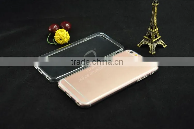 Transparent quality mobile phone protect shell for iphone6