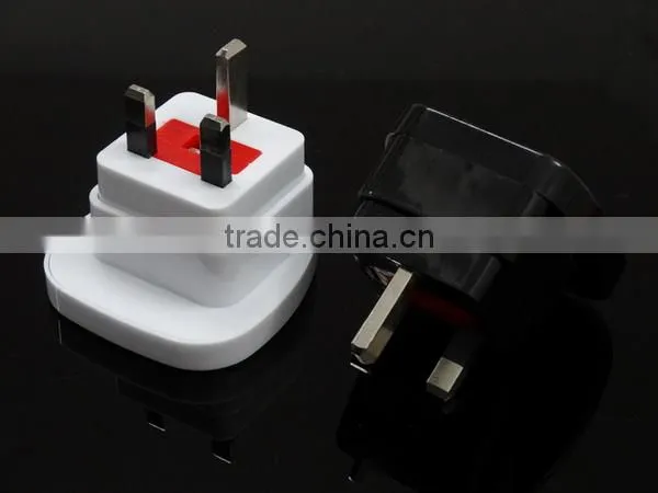 SAA BSI Approved 13A fuse UK Malaysia Singapore Ireland Saudi Arabia Type G to South Africa Type M plug travel adapter converter