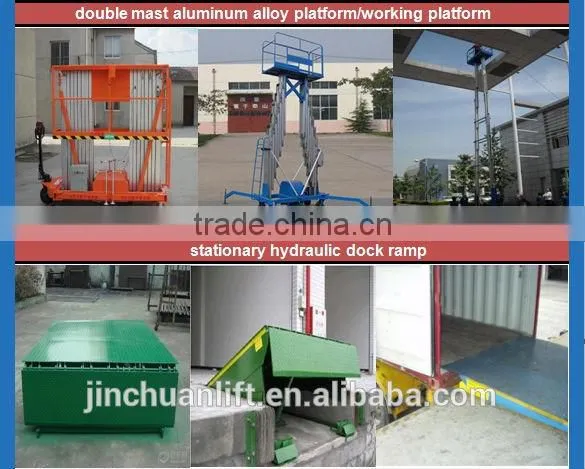 With CE certificate high quality hydraulic scissor lift stage/7m