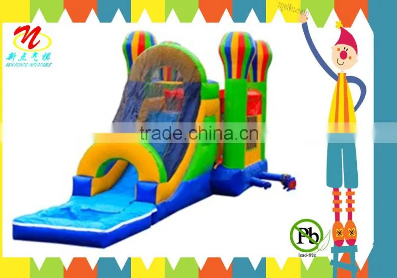 Holiday inflatable combo bouncer house for kids