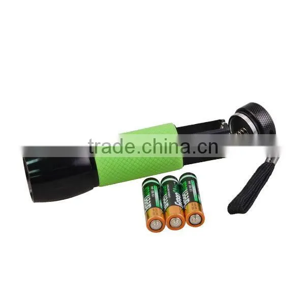 9LEDs Aluminum Torch Light Glow in the Dark