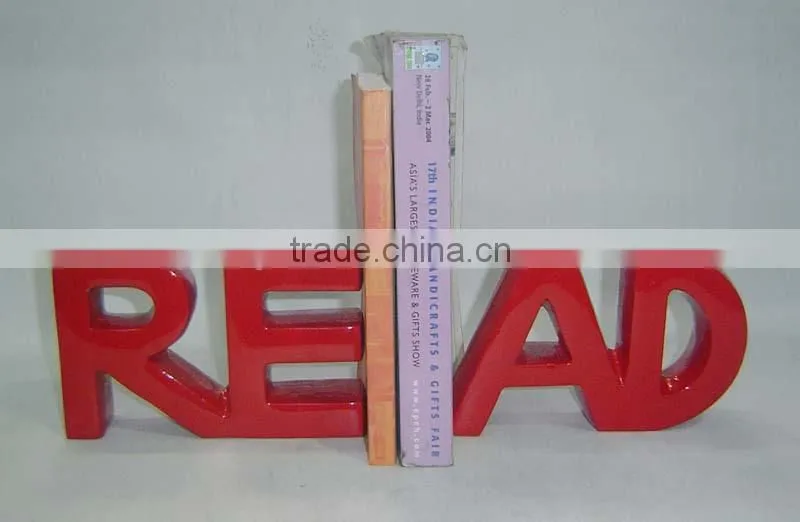 Cast Aluminum Decorative Aero Book Holder