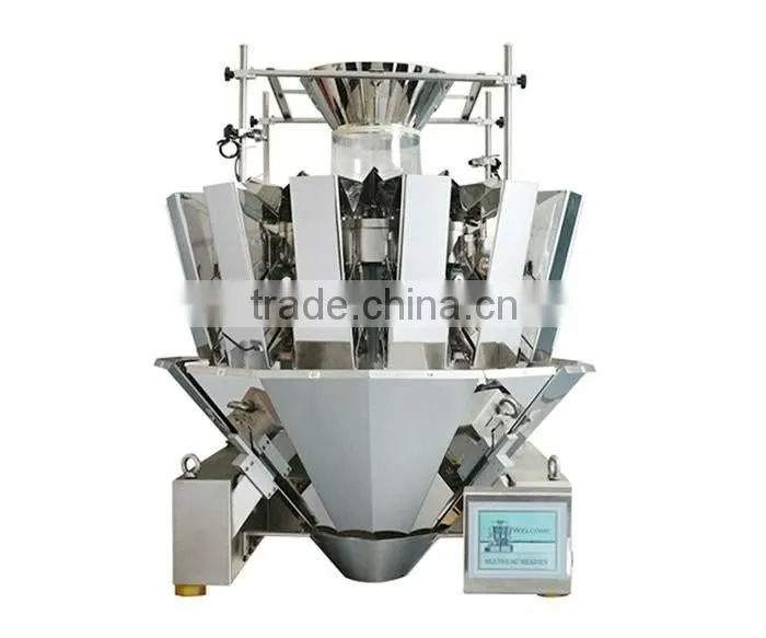Stainless Steel Material Multihead lotus seeds scacle filler with flexible design YF-A14