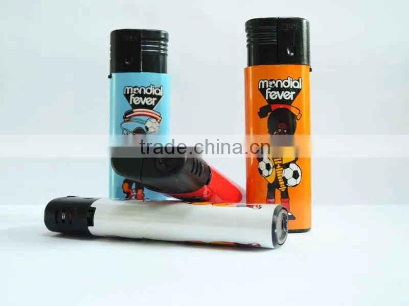 wrap picture disposable plastic cigarette lighter electric piezo windproof lighter