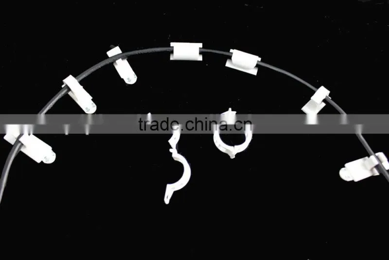 plastic self adhesive removable car cable holder