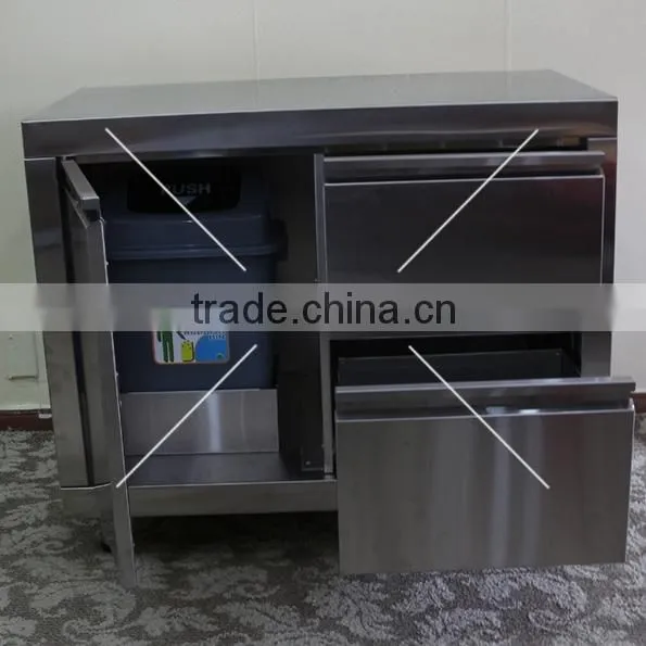 Newese style!!Grill island accessory stainless steel drawers/BBQ accessory cabinet