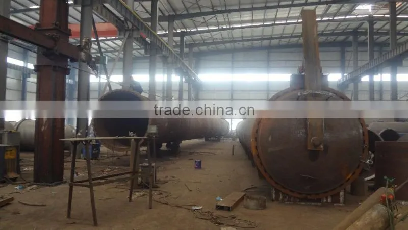 Best quality industrial automatic customized steam autoclave for rubber vulcanization