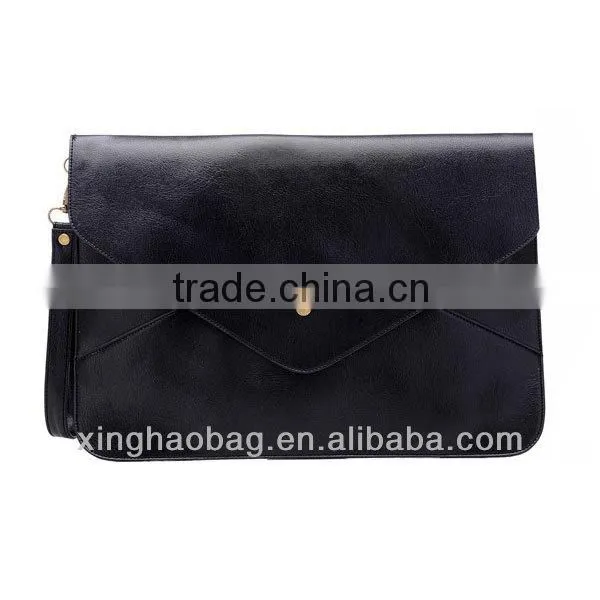 Envelope bag leather tote bag handbag 2014 from factory
