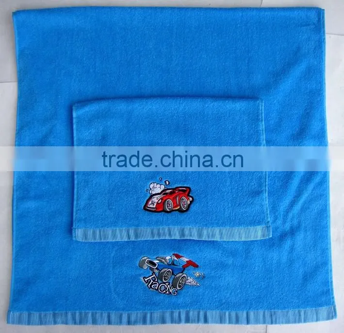 Factory Supply custom design 100% cotton towel factory for sale