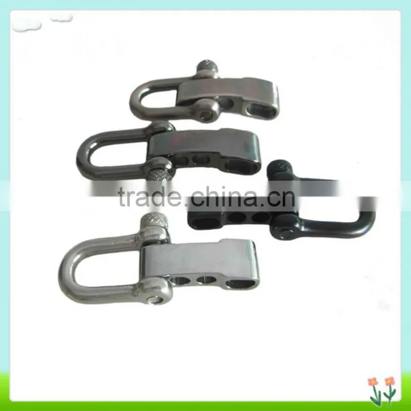 Dongguan JinYu Stainless steel Adjustable bracelet buckle,survival bracelelet adjustable clasp with compass