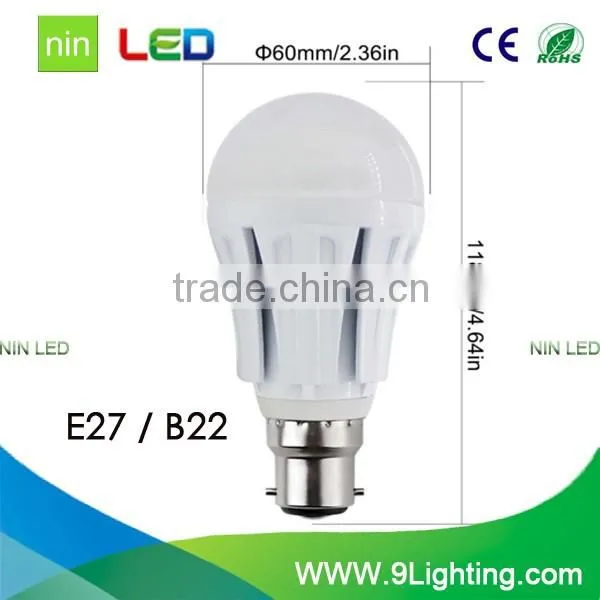 High quality Crazy Selling smd 7w led bulb lamp