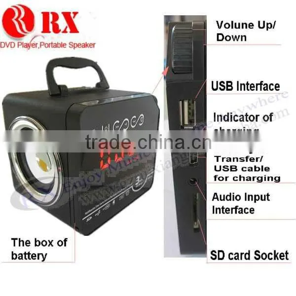 Wooden Clock speaker RX-138