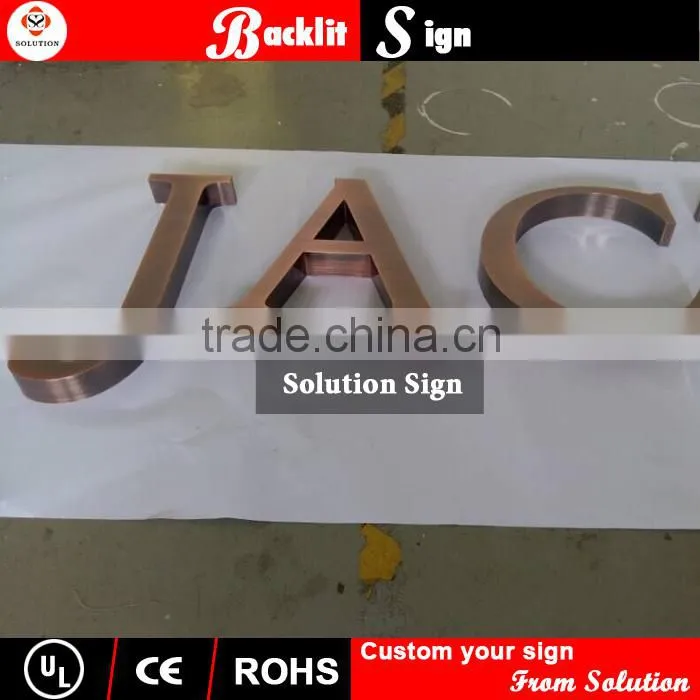 New! Waterproof Custom Led Illuminated Advertising Signboard