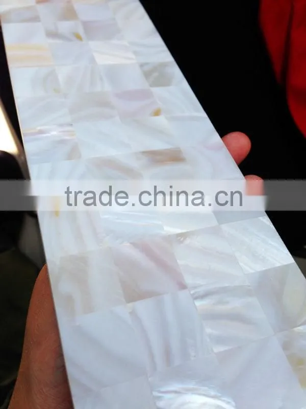 White shell mother of pearl Border 80x300mm(M117)