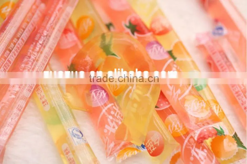 500g hand bag shaped plastic fruit stick jelly