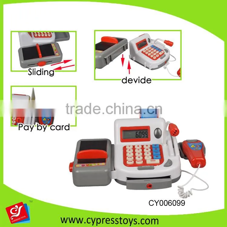 Learning Resources Pretend And Play Teaching Cash Register Toy With Simulation Fresh Food For Kids