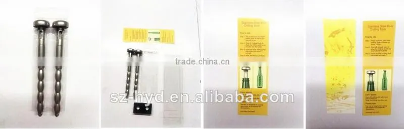 NT-PC16 China wholesale suppliers magnetic beer metal beer chiller stick for sale