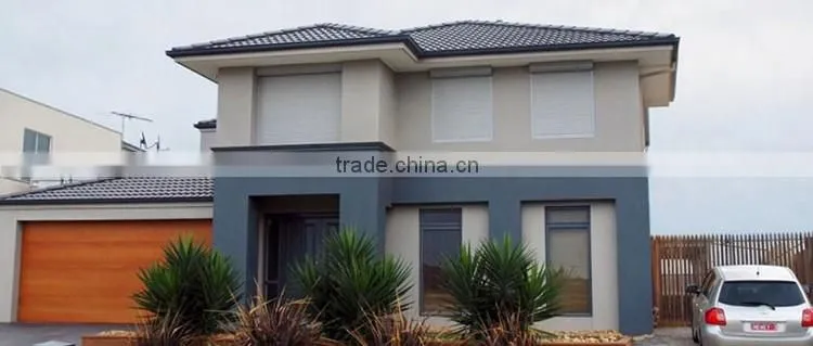 electric window shutters exterior