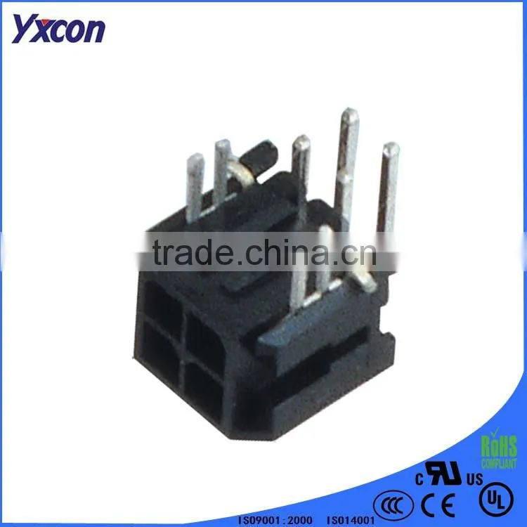 MX 3.0mm pitch 2 pin dual row right angle Wafer&Housing connector