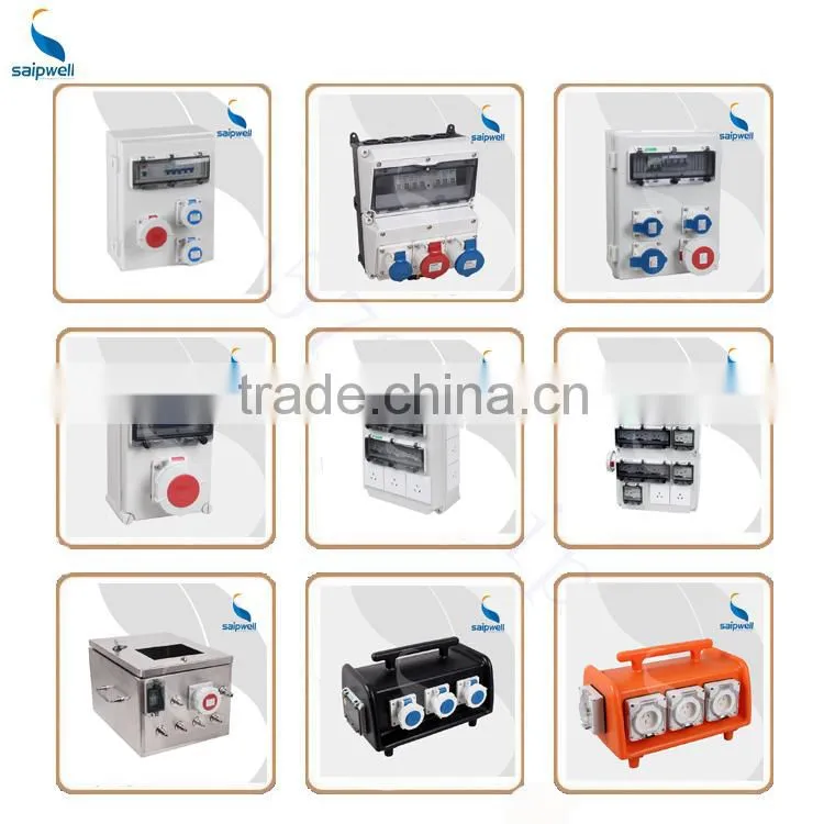 SAIP/SAIPWELL New Type Electrical Waterproof Plastic Removable Power Socket Box