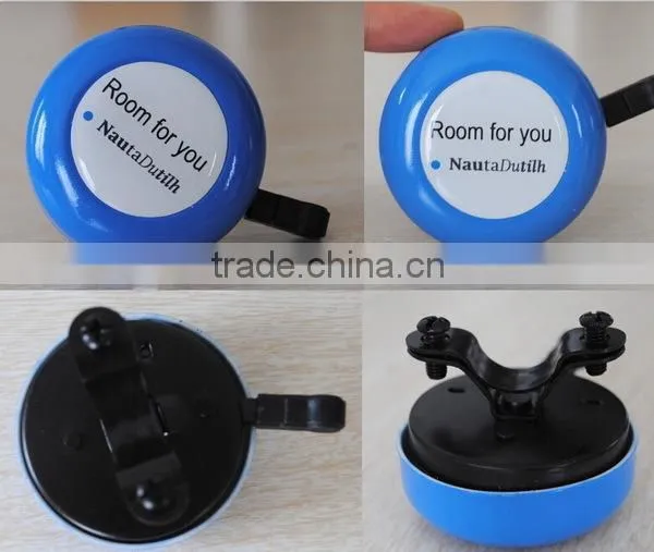 Durable service reasonable price bike bell with epoxy sticker
