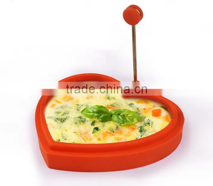 Magic Cuisine Silicone Egg Ring, Egg Mold,Silicone Pancake Mold
