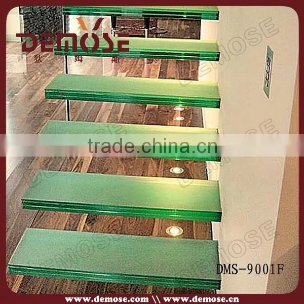 solid wooden indoor stairs design