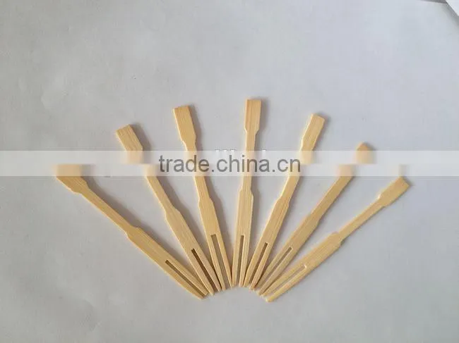 Flower fruit bamboo fork